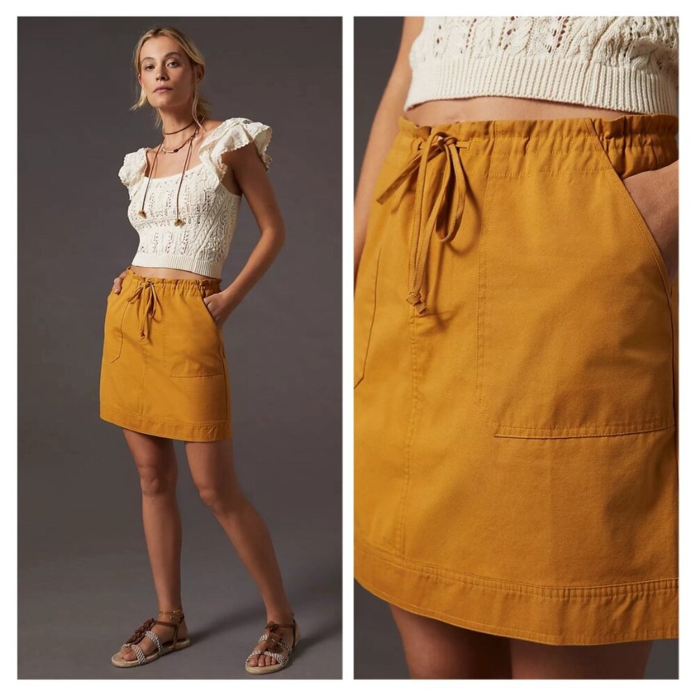 Anthropologie Tiny Mavericks Causal Mini Skirt New